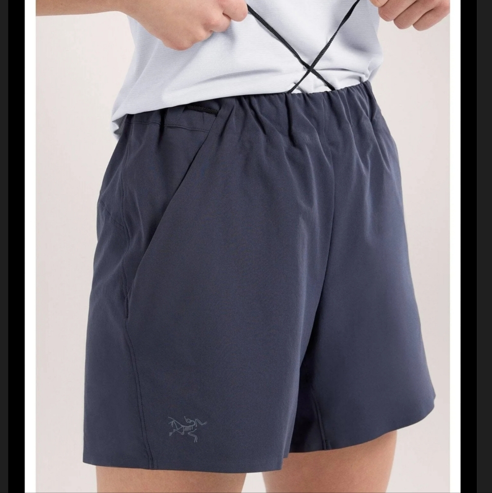 Arcteryx Teplo Shorts Black Sapphire athletic Outdoor Navy